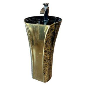 PEDESTAL LOTO PRISMATIC DORADO  - BANOVA