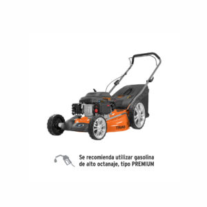 PODADORA CON MOTOR A GASOLINA DE 6 HP, 22" DE CORTE, TRUPER